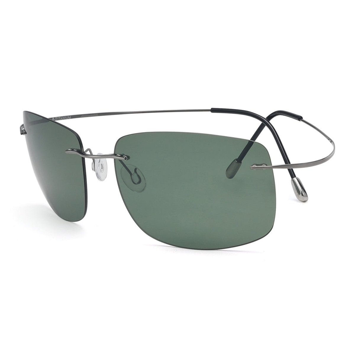 Gafas de sol polarizadas rectangulares sin para mujer hombre S – eyekeeper.com