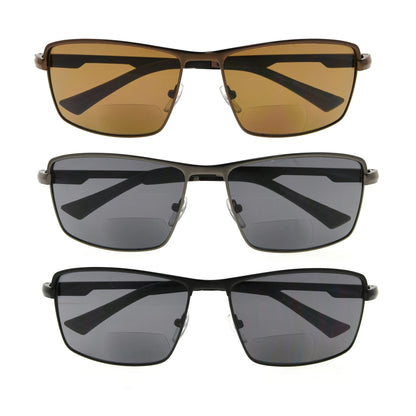 Bifocal Sunglasses Pilot Readers Men SG802