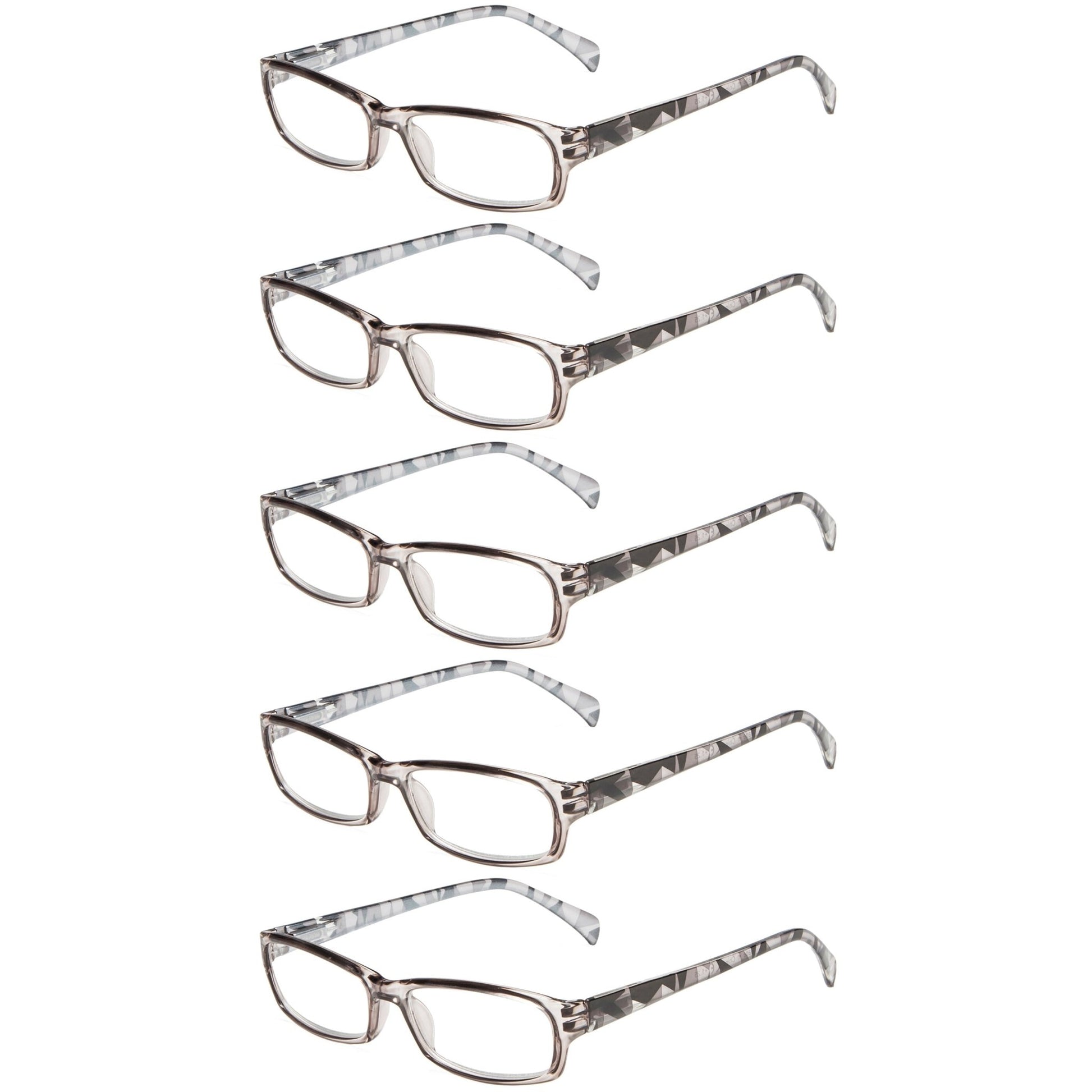 Rectangle Reading Glasses Grey RT1803